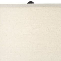 Regency Hill Blakely Modern Table Lamps Set Of 2 With Round Risers 26" High Bronze USB Charging Ports Touch On Off Oatmeal Shade For Bedroom Desk Home