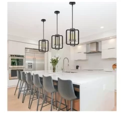 Defong 4-Light Black Pendant Lighting Fixture -Lighting Discount Store GUEST 03c46bda c2c0 43ac 8de9 77f0b6086e89