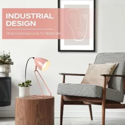 ROTTOGOON 12.52inch Table Lamps Modern Rotatable Small Desk Lamp Reading Bedside 2 Bulbs Included 2-Pack -Lighting Discount Store GUEST 03fa7d08 af06 4f1c bd07 218c7e491574