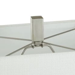 Vertical Lined Moulded Table Lamp With Steel Base Blue - StyleCraft -Lighting Discount Store GUEST 0545641e 2217 4eac be8b 997d2c29cbd0