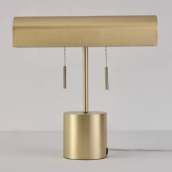16" 2-Light Blake Table Lamp Matte Brass - Globe Electric 11 16" 2-Light Blake Table Lamp Matte Brass - Globe Electric -Lighting Discount Store GUEST 071294b7 32dc 4b44 8f1d 39c4c6b0c1ff