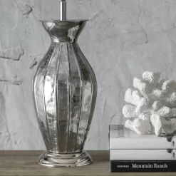 NuLOOM Gardner 22" Iron Table Lamp Lighting - Nickel 22" H X 10" W X 10" D -Lighting Discount Store GUEST 09be649a f698 4b5a 8c09 07dadde2ff18