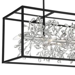 Possini Euro Design Carrine Black Silver Linear Pendant Chandelier 38 1/2" Wide Modern Clear Crystal 8-Light Fixture For Dining Room Kitchen Island 10 Possini Euro Design Carrine Black Silver Linear Pendant Chandelier 38 1/2" Wide Modern Clear Crystal 8-Light Fixture For Dining Room Kitchen Island -Lighting Discount Store GUEST 0a480c79 d7c9 45fb 93d7 94bae2d691b6