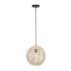 Ball Shaped Rattan Pendant Light Beige - Lalia Home 13 Ball Shaped Rattan Pendant Light Beige - Lalia Home -Lighting Discount Store GUEST 0b707016 8b87 4038 82f5 3092ea608d4f