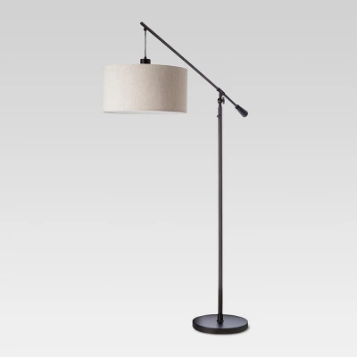 Cantilever Drop Pendant Swing Arm Floor Lamp Brown - Threshold™ 7 Cantilever Drop Pendant Swing Arm Floor Lamp Brown - Threshold™ - Image 7
