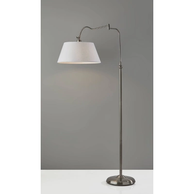 Rodeo Floor Lamp Antique Pewter - Adesso 3 Rodeo Floor Lamp Antique Pewter - Adesso - Image 3