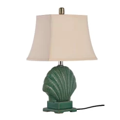 VECELO 25.9 In. Modern Table Lamp, Farmhouse Nightstand Bedside Lamp For Living Room Or Bedroom, Green -Lighting Discount Store GUEST 15a16389 dfab 41b4 b4c1 16c3cae2b21b