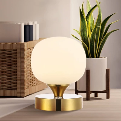6.13" Owen Modern Minimalist Iron Rechargeable Integrated LED Table Lamp - JONATHAN Y 4 6.13" Owen Modern Minimalist Iron Rechargeable Integrated LED Table Lamp - JONATHAN Y - Image 4