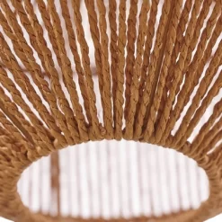 Lotus 1-Light Pendant Lighting With Natural Twine Shade - Globe Electric -Lighting Discount Store GUEST 19a4822b d072 47f9 91cf 87a5f846aa3a