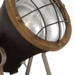 11" Vintage Reflections Rustic Iron Tripod Spotlight (Includes LED Light Bulb) - Olivia & May -Lighting Discount Store GUEST 1a5d183a de39 4385 800d 3b7fd1dc2eff