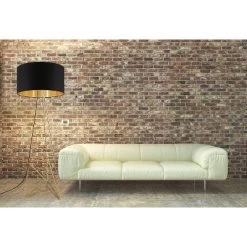 1-Light Camporale Floor Lamp With Interior Fabric Shade Gold - EGLO 5 1-Light Camporale Floor Lamp With Interior Fabric Shade Gold - EGLO -Lighting Discount Store GUEST 1b4b0dc1 cfdb 4a0c 9d56 eba72a546464