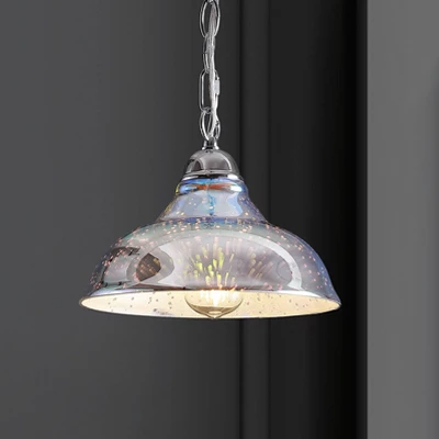 9.75" LED Glass/Metal Adjustable Pendant Chrome - Jonathan Y 3 9.75" LED Glass/Metal Adjustable Pendant Chrome - Jonathan Y - Image 3