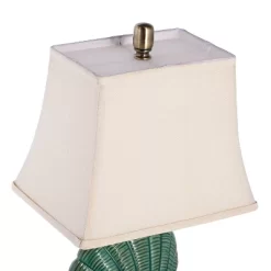 VECELO 25.9 In. Modern Table Lamp, Farmhouse Nightstand Bedside Lamp For Living Room Or Bedroom, Green -Lighting Discount Store GUEST 204f1074 a42e 44be 95d1 753f6b42f0b7