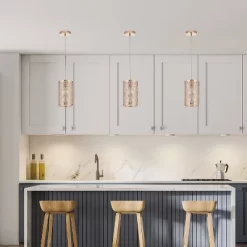 6" 1-Light Madeline Pendant Gold - River Of Goods -Lighting Discount Store GUEST 20548c24 e82e 4cf2 886f b4b481e9fd39