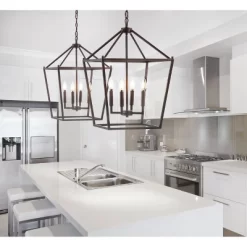 16" Metal Pagoda Lantern Pendant (Includes LED Light Bulb) - JONATHAN Y -Lighting Discount Store GUEST 232cac3f 3038 4510 9b87 d648310d2901