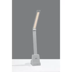 Cody LED Wireless Charging Desk Lamp With Smart Switch (Includes LED Light Bulb) Matte White - Adesso -Lighting Discount Store GUEST 245a789f 2a07 4296 a259 666b226e3abc