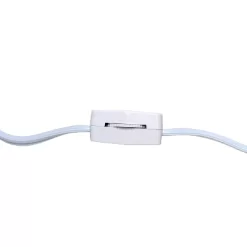 9.45" 2pk Petite Ceramic Oblong Bedside Table Desk Lamps With Matching Tapered Drum Shade Blue - Creekwood Home -Lighting Discount Store GUEST 26347983 2d64 4a2c a435 a211ae9bc1ba 3