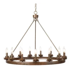 Ring Chandelier Brown - Splendor Home 5 Ring Chandelier Brown - Splendor Home -Lighting Discount Store GUEST 276ef881 f3f4 488d aa0d d60c70929378
