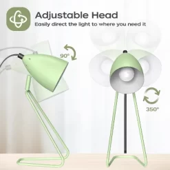 ROTTOGOON 12.52inch Table Lamps Modern Rotatable Small Desk Lamp Reading Bedside 2 Bulbs Included 2-Pack -Lighting Discount Store GUEST 2f43304d 720d 4c6a a9b6 b4cf82d92163