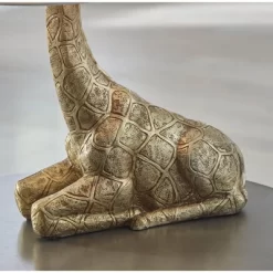 Signature Design By Ashley Ferrison Giraffe Table Lamp With Fabric Shade - Goldtone -Lighting Discount Store GUEST 38530736 1983 4977 9fde 93da0f3ecb81