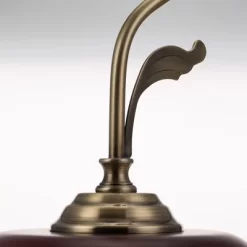 DORESshop 7.9 In. 1-Light Vintage Table Lamp With Petal Glass Shade E26 Base Bulb Not Included -Lighting Discount Store GUEST 3878e379 afa4 4091 8474 7dfade53d0e5