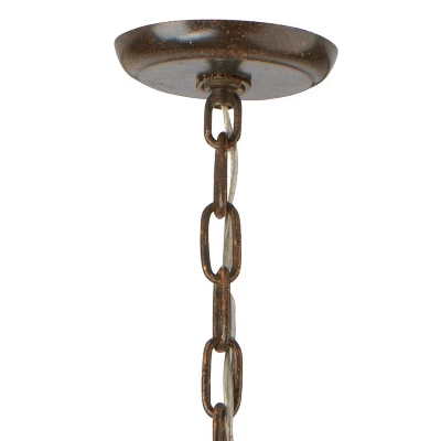 Ring Chandelier Brown - Splendor Home 2 Ring Chandelier Brown - Splendor Home - Image 2