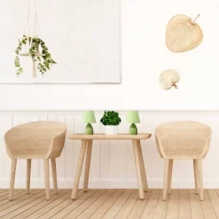 9.45" 2pk Petite Ceramic Oblong Bedside Table Desk Lamps With Matching Tapered Drum Shade Green - Creekwood Home -Lighting Discount Store GUEST 3b240395 c2f9 4fbd a683 83e11850ae03