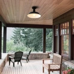 14" 1-Light Camila Classic Industrial Indoor/Outdoor Iron LED Semi Flush Mount Black/White - JONATHAN Y 18 14" 1-Light Camila Classic Industrial Indoor/Outdoor Iron LED Semi Flush Mount Black/White - JONATHAN Y -Lighting Discount Store GUEST 3c0e9cb9 2418 43d3 9726 8283ba9c51db