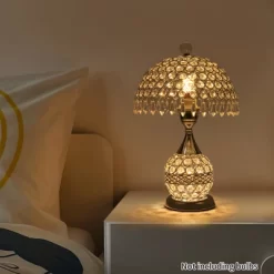 YIYIBYUS Modern Crystal Table Lamp, Luxury Decorative Bedside Lamp -Lighting Discount Store GUEST 3c1f0c2c 45bd 424d 9345 55ce686f2cf0