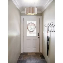 20" LED Adjustable Metal Pendant Oil Rubbed Bronze - Jonathan Y