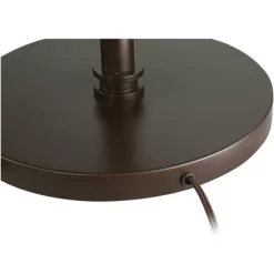 Possini Euro Design Modern Floor Lamp With USB Port 62 1/2" Tall Oil Rubbed Bronze Boom Arm Brown Drum Shade For Living Room House 12 Possini Euro Design Modern Floor Lamp With USB Port 62 1/2" Tall Oil Rubbed Bronze Boom Arm Brown Drum Shade For Living Room House -Lighting Discount Store GUEST 443e65a6 0e3e 4467 98a9 689b39d1086c