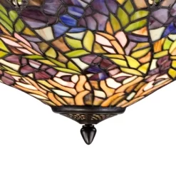 Robert Louis Tiffany Bronze Pendant Chandelier 22" Wide Rustic Floral Garden Stained Glass 3-Light Fixture For Dining Room House Foyer Kitchen Island 10 Robert Louis Tiffany Bronze Pendant Chandelier 22" Wide Rustic Floral Garden Stained Glass 3-Light Fixture For Dining Room House Foyer Kitchen Island -Lighting Discount Store GUEST 448f8f99 8d1d 4a31 86a8 c6e9b14f09c5