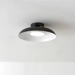 1-Light LED Integrated Matte Black Flush Mount Ceiling Light - Globe Electric -Lighting Discount Store GUEST 45038d43 012a 4e57 9f32 5d6c9116f2e4
