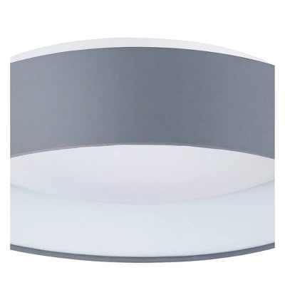 13" LED 1-Light Palomaro Glass Pendant White/Charcoal Gray - EGLO 2 13" LED 1-Light Palomaro Glass Pendant White/Charcoal Gray - EGLO - Image 2