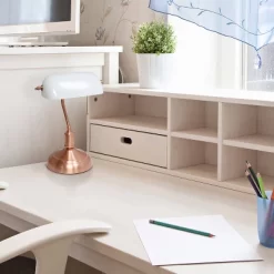 Executive Banker's Desk Lamp With Glass Shade Rose Gold - Simple Designs 8 Executive Banker's Desk Lamp With Glass Shade Rose Gold - Simple Designs -Lighting Discount Store GUEST 49635c32 2046 40a0 98f1 736c644584bb