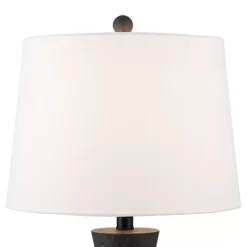 360 Lighting Fiona 24 1/2" High Mid Century Modern Table Lamps Set Of 2 USB Port Black Metal White Shade Living Room Charging Bedroom Bedside House 13 360 Lighting Fiona 24 1/2" High Mid Century Modern Table Lamps Set Of 2 USB Port Black Metal White Shade Living Room Charging Bedroom Bedside House -Lighting Discount Store GUEST 4b8c6a4e 61c5 405c af26 4aa4921af574