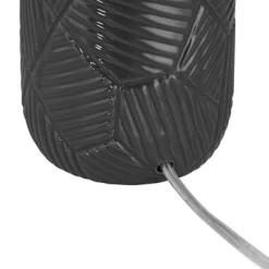 360 Lighting Unity 22 1/4" High Small Modern Accent Table Lamps Set Of 2 Black Ceramic White Shade Living Room Bedroom Bedside Nightstand House Office -Lighting Discount Store GUEST 4eb11c10 b034 4566 9496 a4f775f88371