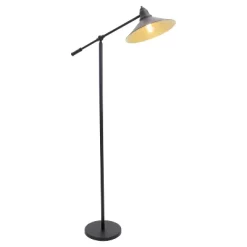 67" Paddy Floor Lamp Black/Gold - LumiSource -Lighting Discount Store GUEST 5103c9d6 1145 41df 89a4 f5001b2c2c68