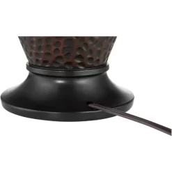 360 Lighting Cody 26" High Industrial Farmhouse Rustic Table Lamps Set Of 2 WiFi Smart Socket Pull Chain Oiled Bronze Finish Living Room Oatmeal Shade 13 360 Lighting Cody 26" High Industrial Farmhouse Rustic Table Lamps Set Of 2 WiFi Smart Socket Pull Chain Oiled Bronze Finish Living Room Oatmeal Shade -Lighting Discount Store GUEST 521bbe3b c0dc 471e a5e6 70498aa9f9d4