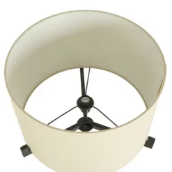 Industrial Floor Lamp With Multi Supports Brushed Black And Light Beige Shade - StyleCraft -Lighting Discount Store GUEST 58547998 4742 4813 a7fc 59b558c6406a