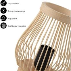 7.09 In. Bamboo Desk Lamp -Lighting Discount Store GUEST 5c9e9c81 90bd 4afc a4d4 c144bd233b62