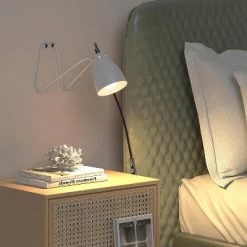 ROTTOGOON 12.52inch Table Lamps Modern Rotatable Small Desk Lamp Reading Bedside 2 Bulbs Included 2-Pack -Lighting Discount Store GUEST 5de2dfab 9d22 4c50 8b08 6c837db5d681