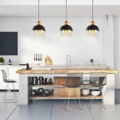 7.5" Metal Adjustable Nixon Drop Globe Pendant (Includes Energy Efficient Light Bulb) Brass - JONATHAN Y -Lighting Discount Store GUEST 662299d7 14f7 4f9b bcb8 008a3e7f58a8