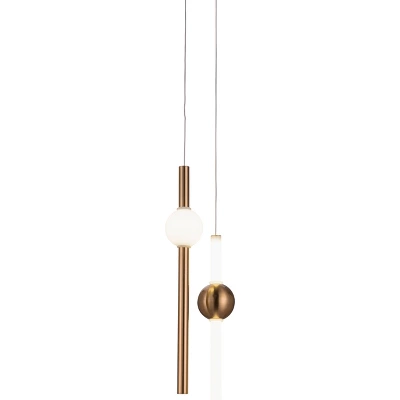 Franca Ceiling Lamp Gold - ZM Home 4 Franca Ceiling Lamp Gold - ZM Home - Image 4