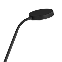 360 Lighting Taylor Modern Torchiere Floor Lamp With Side Light 72" Tall Satin Black LED Adjustable For Living Room Reading Bedroom Office House Home -Lighting Discount Store GUEST 6f21373a d8c6 487e 9899 51cfaeadedc3