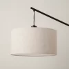 Cantilever Drop Pendant Swing Arm Floor Lamp Brown - Threshold™