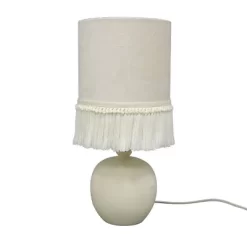Small Table Lamp With Fringe Shade Off-White (Includes LED Light Bulb) - Opalhouse™ Designed With Jungalow™ -Lighting Discount Store GUEST 7b52390b 0f9b 4c1c be8b 991b426944b8