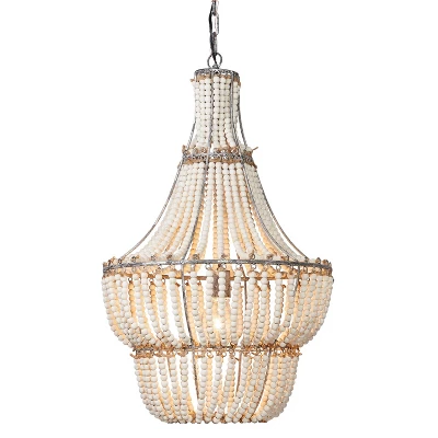Blanca Chandelier White - Splendor Home 3 Blanca Chandelier White - Splendor Home - Image 3