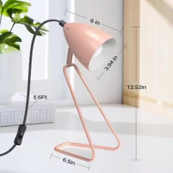 ROTTOGOON 12.52inch Table Lamps Modern Rotatable Small Desk Lamp Reading Bedside 2 Bulbs Included 2-Pack -Lighting Discount Store GUEST 7f6dfbcf 6740 4384 8bc9 149f6e5125f3