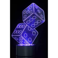 AZ Import 3D Dice Lighting Laser Cut Precision LED Lights -Lighting Discount Store GUEST 825d575e cb6c 4d0f a33d 40a466e57d0d